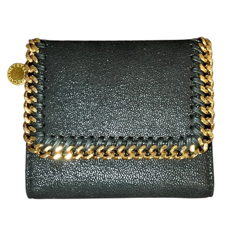 Stella McCartney Falabella Tri-fold Wallet, Vegan Leather, 431000
